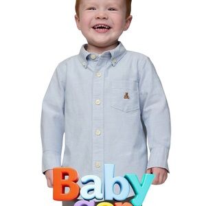 GAP Light Blue Kids Button Down Shirt